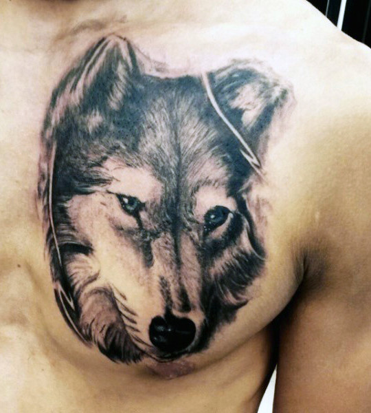 lone-wolf-tattoos-for-men