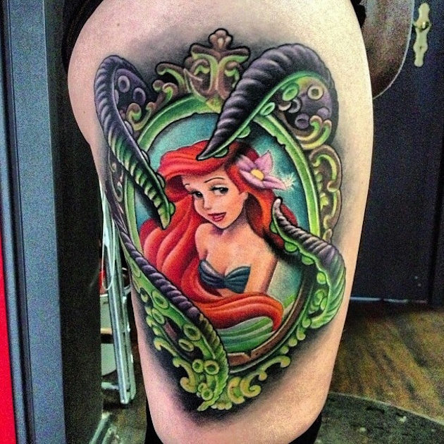 best-little-mermaid-tattoo