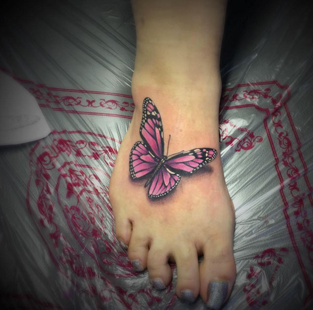 butterfly-foot-tattoo