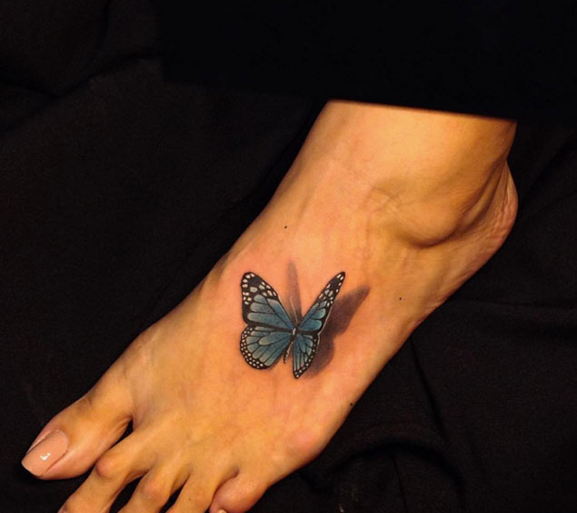 butterfly-tattoo-foot