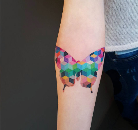 geometric-butterfly-tattoo