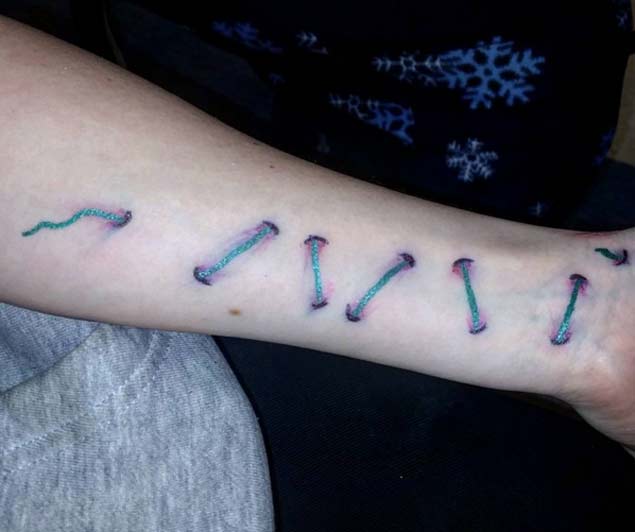 stitches-optical-illusion-tattoo