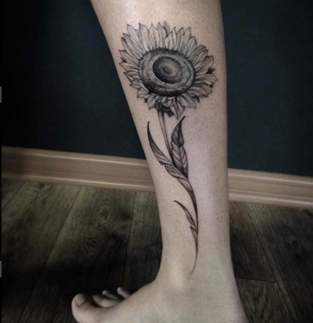 sunflower-tattoo-design-11