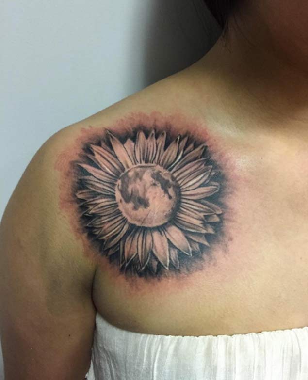 sunflower-tattoo-design-12