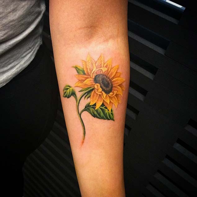 sunflower-tattoo-design-8