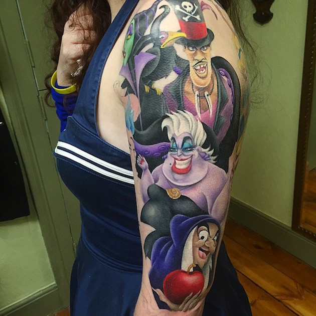 ursula-the-little-mermaid-tattoo