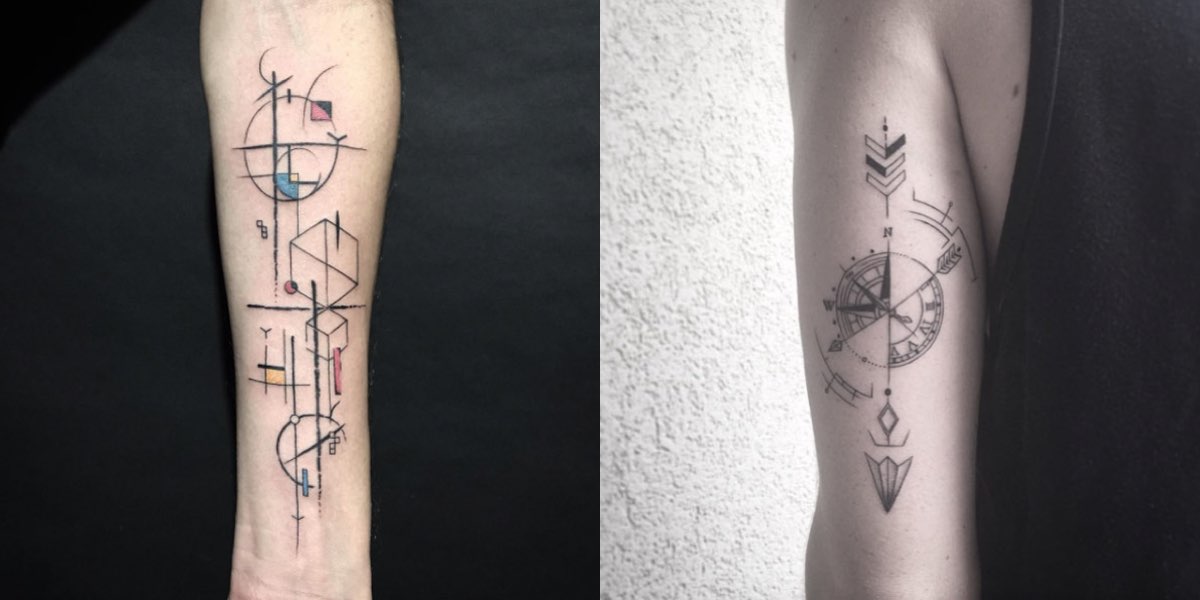 tatuaggi geometrici