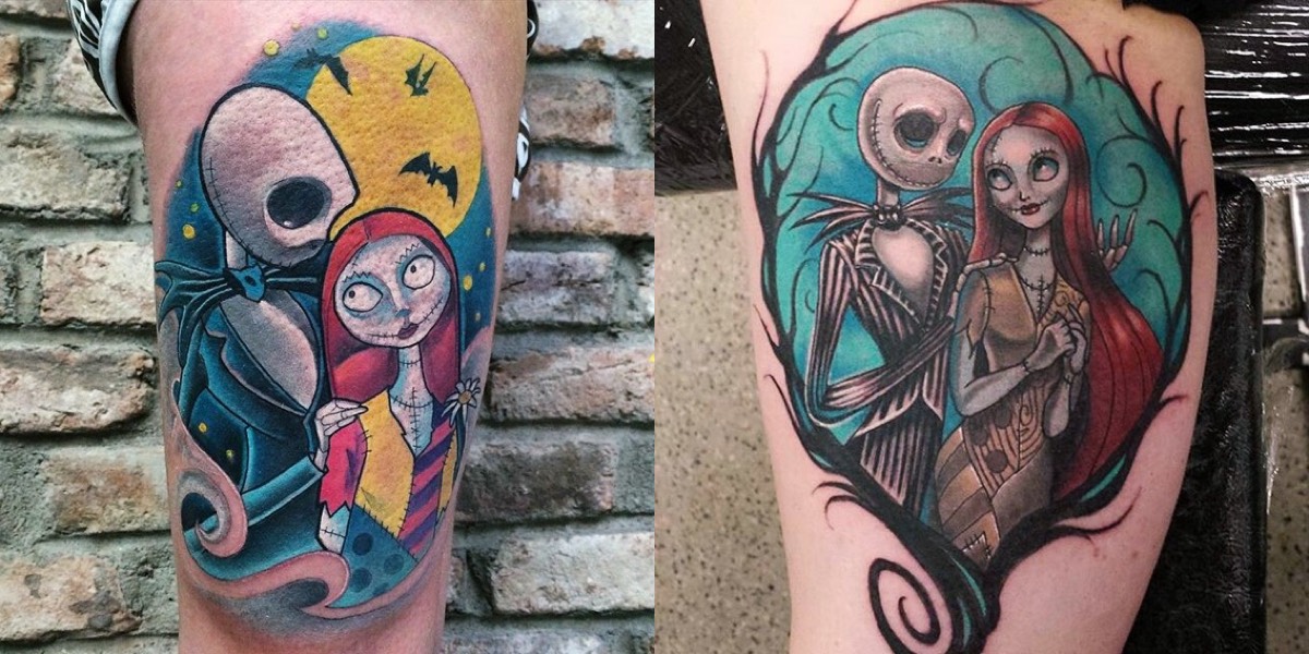 tatuaggi da Nightmare Before Christmas