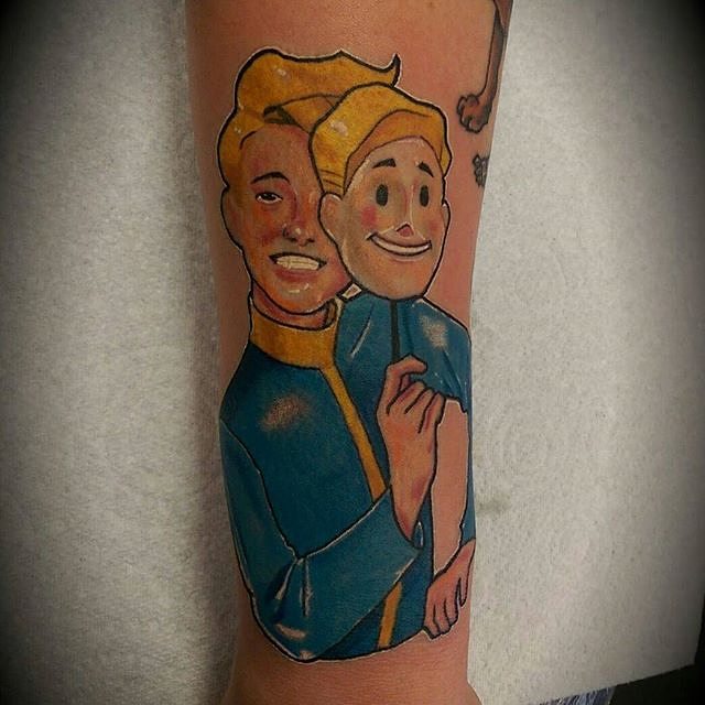 vault-boy-tattoo-ideas - TatuaggiStyle