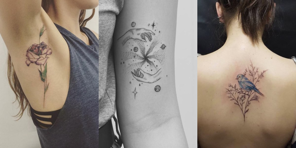 tatuaggi piccoli e moderni