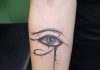 tatuaggio occhi di ra