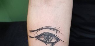tatuaggio occhi di ra