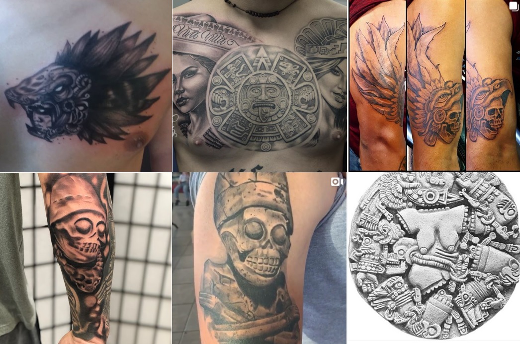 Tattoo Aztechi Significati E Varianti Tatuaggistyle It
