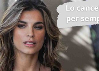 tatuaggio Elisabetta Canalis cancellato
