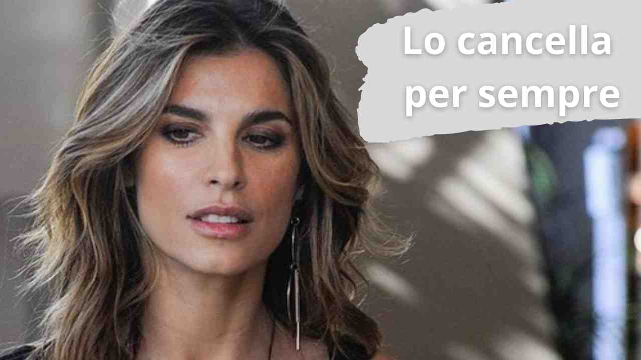 tatuaggio Elisabetta Canalis cancellato