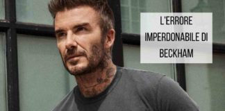 David Beckham copertina