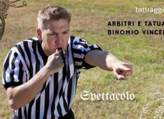 arbitri e tatuaggi