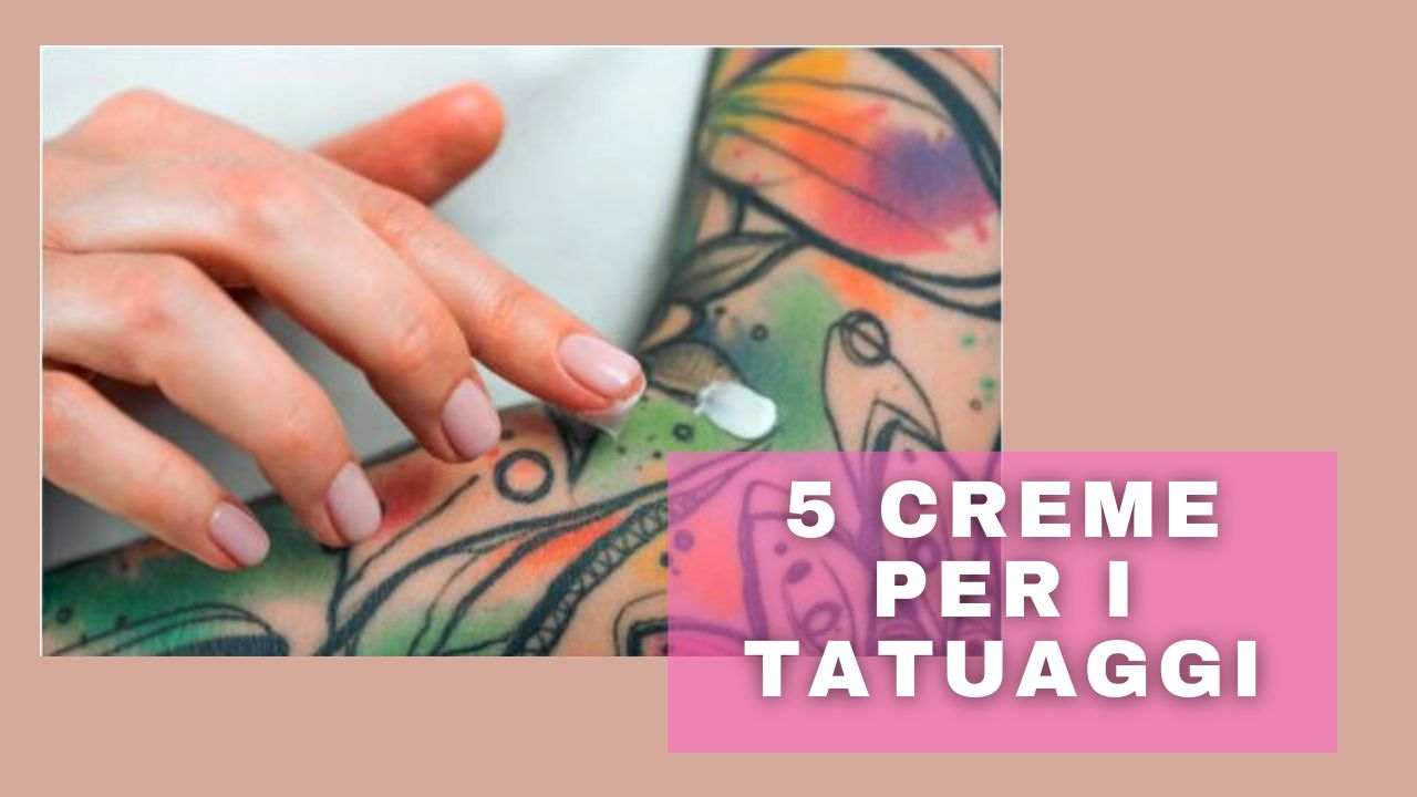 crema tatuaggi