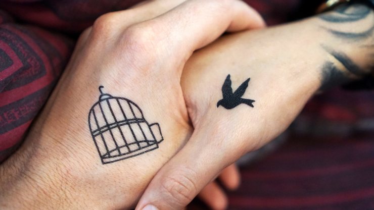 tatuaggio uccello 