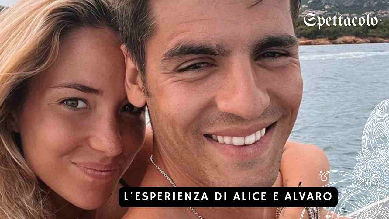 Alice Campello e Alvaro Morata copertina 