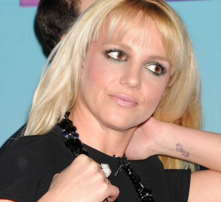 Britney Spears tatuaggio