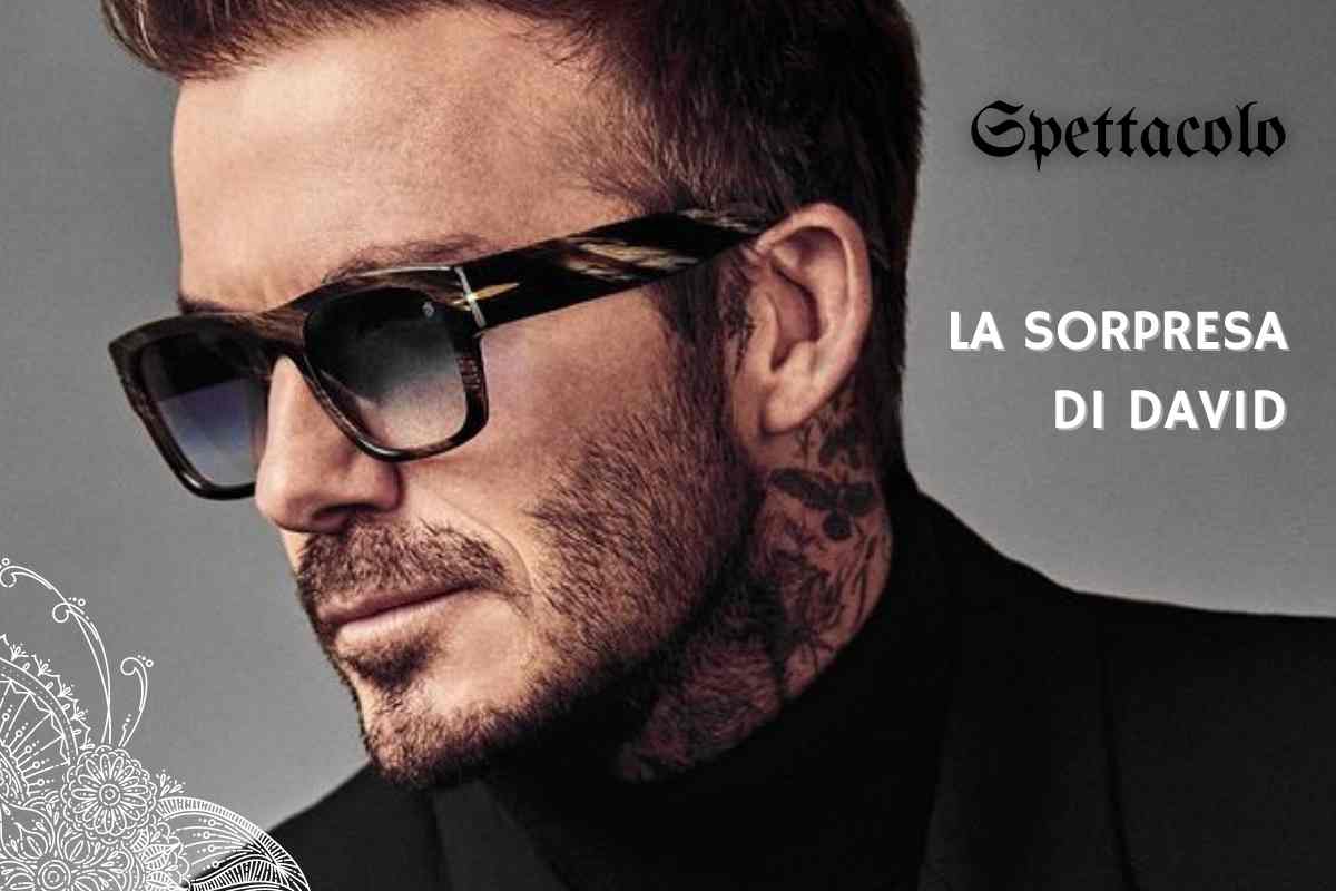 David Beckham copertina
