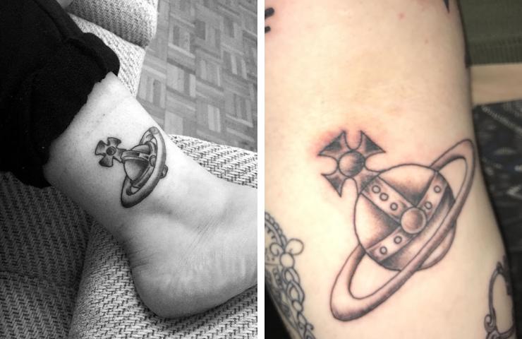 Vivienne Westwood tatuaggio logo