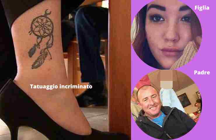 Tatuaggio incriminato acchiappasogni