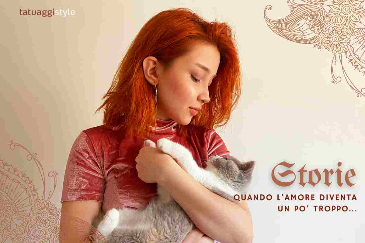 amore eccessivo per il gatto