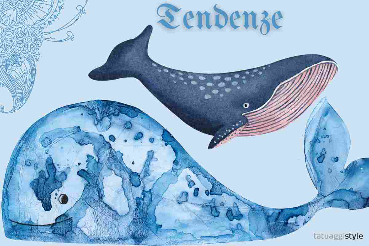 Guida alla scelta del tatuaggio balena