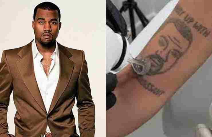 kenye west tattoo