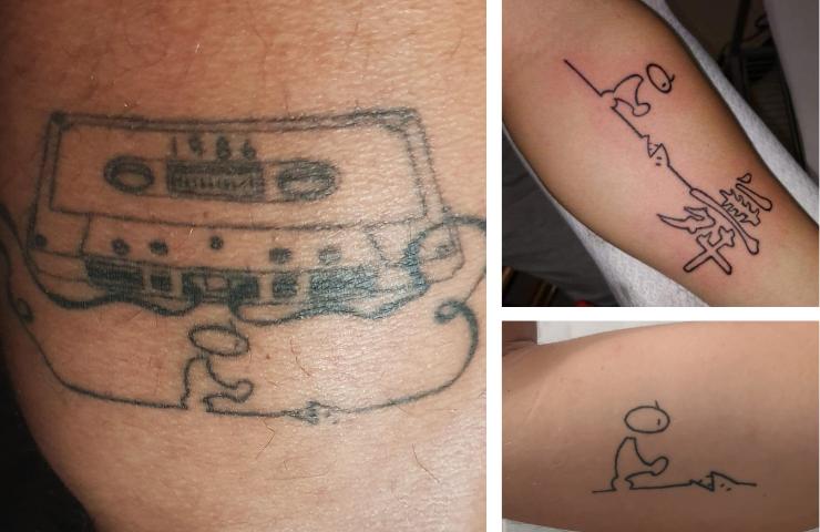 tatuaggi Gigi D'Agostino