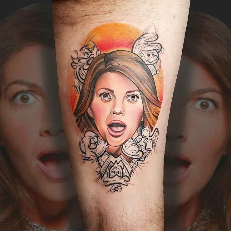 tatuaggio Cristina D'Avena