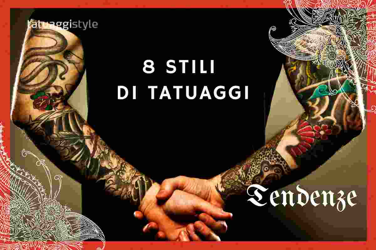 stili tatuaggi