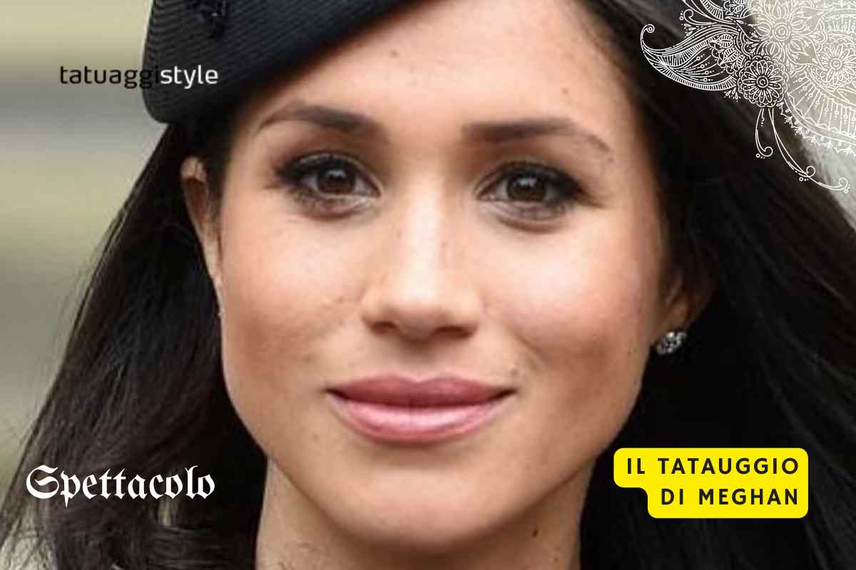 Meghan Markle tatuaggio 