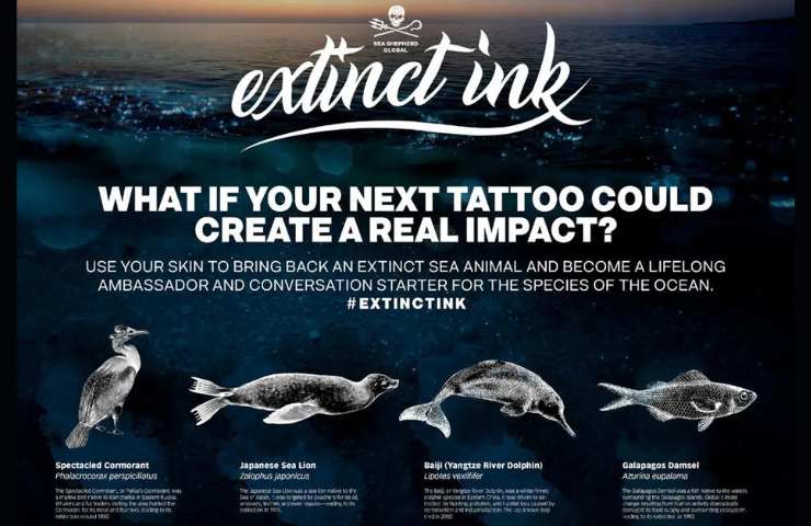 tatuaggi animali marini