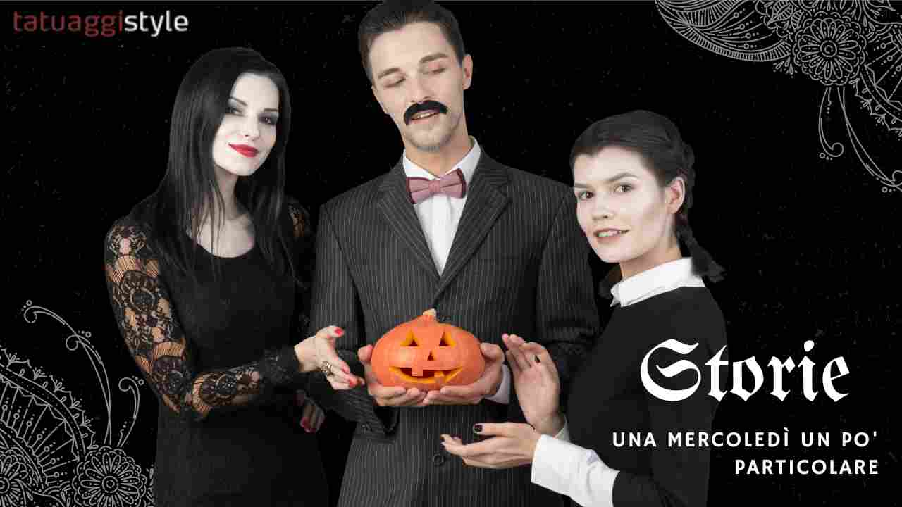 mercoledì addams un po' particolare