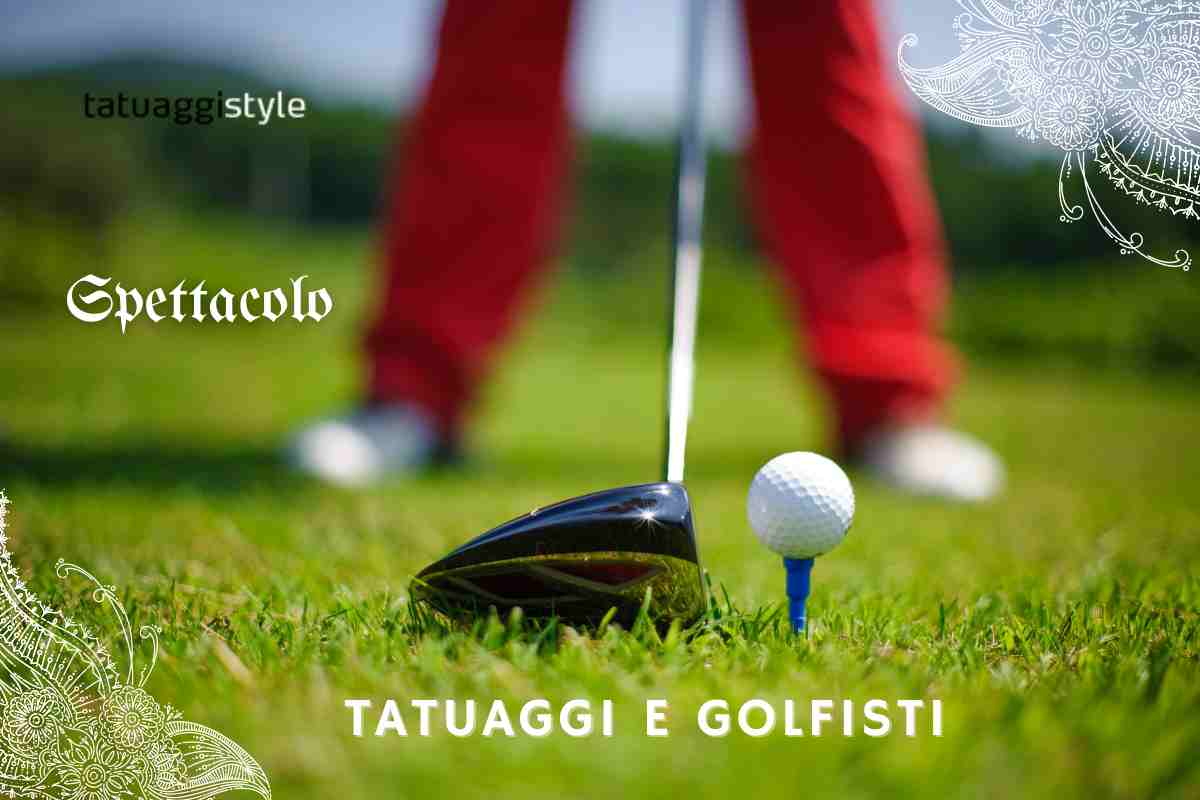 tatuaggi e golfisti