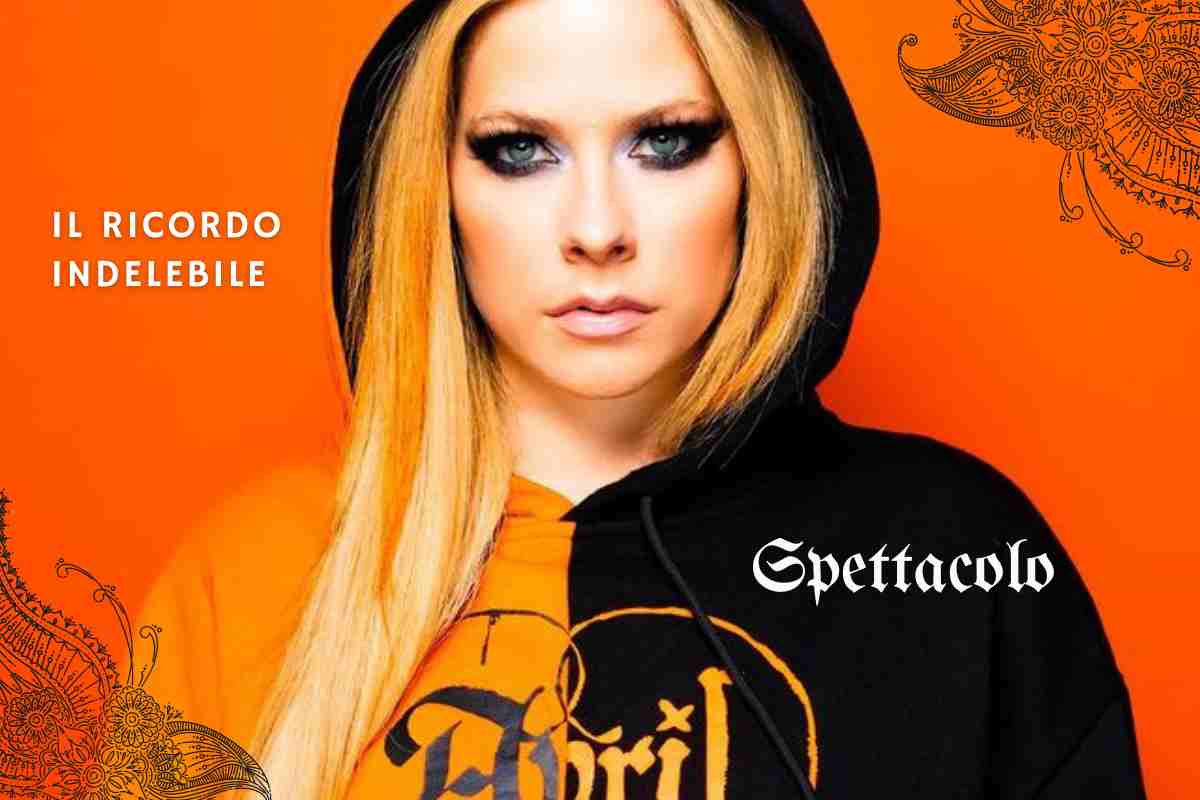 Avril Lavigne tributo ad ex fidanzati