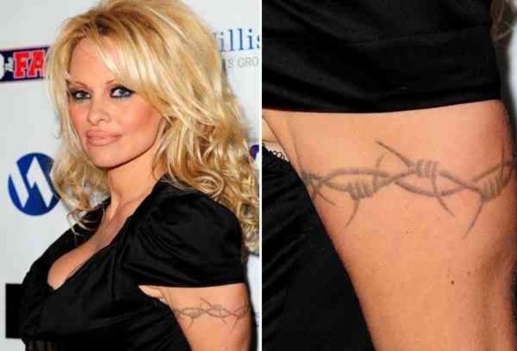 Pamela Anderson filo spinato