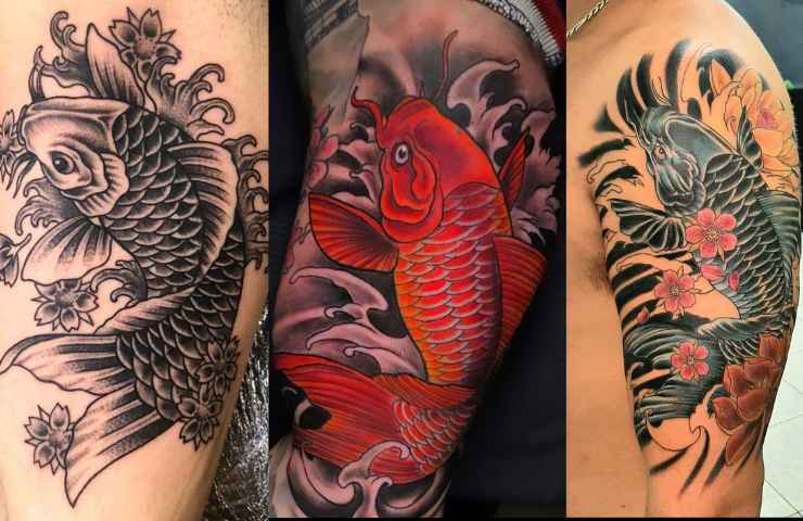 Tatuaggio carpa giapponese