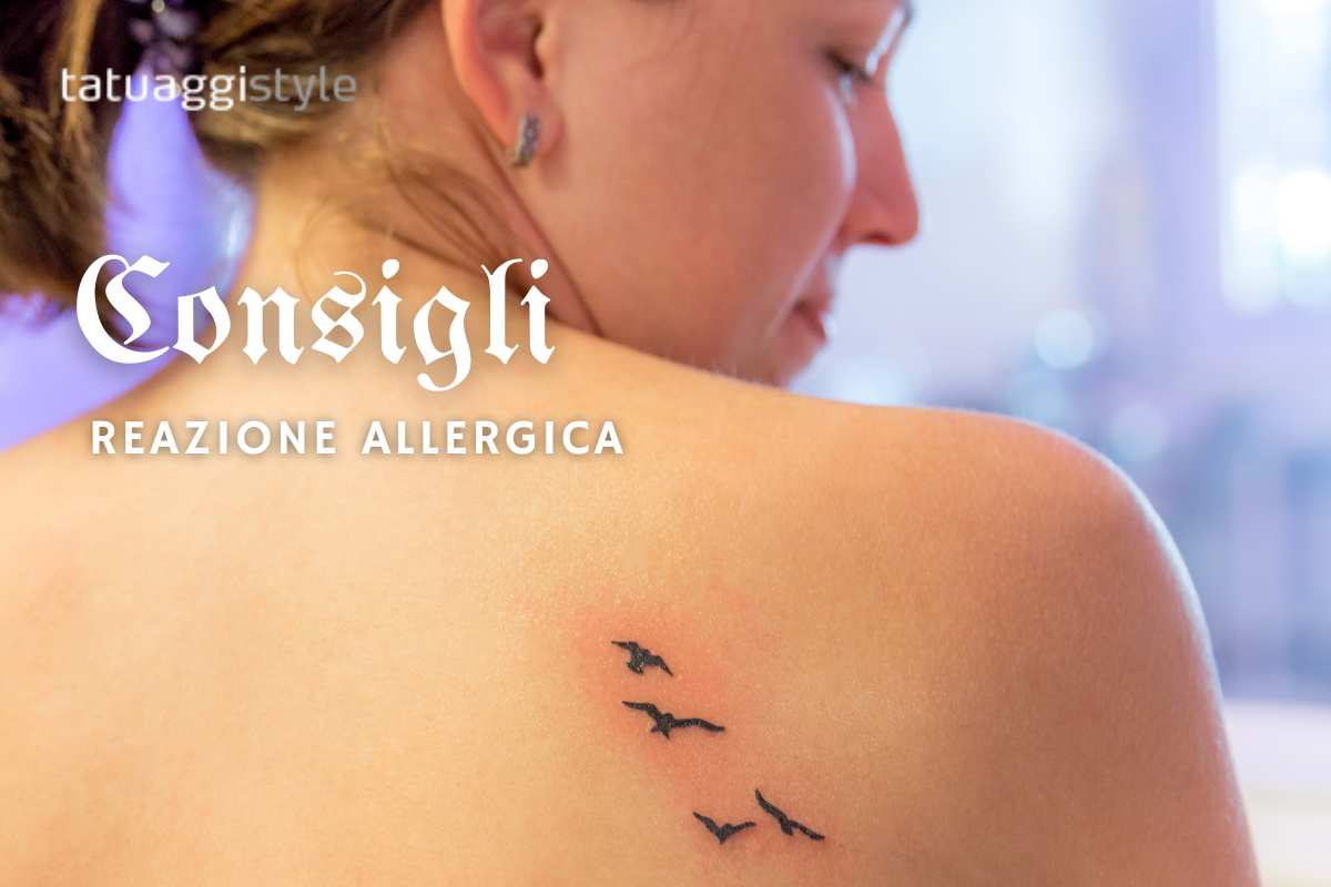 tatuaggio allergia