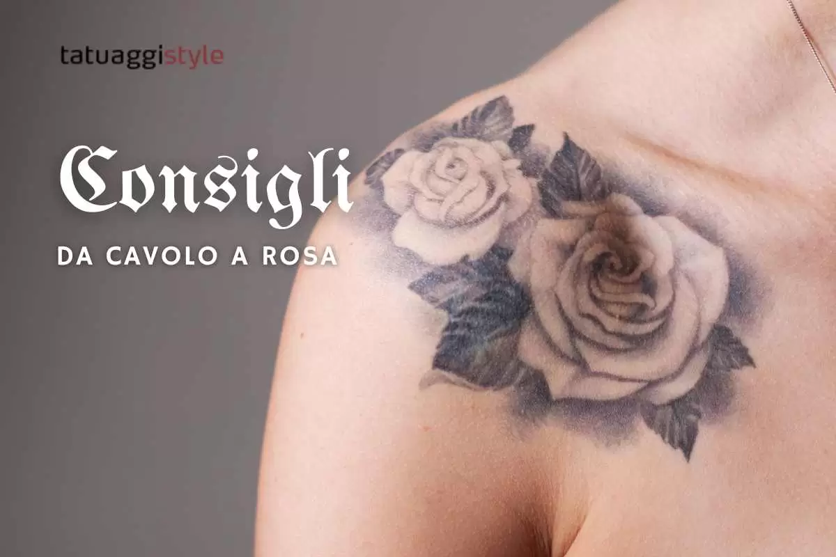 tatuaggio rosa