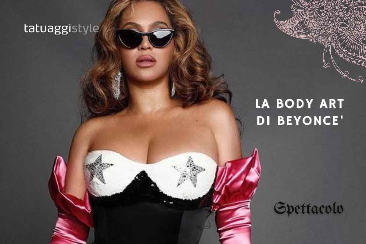 Beyoncé body art 