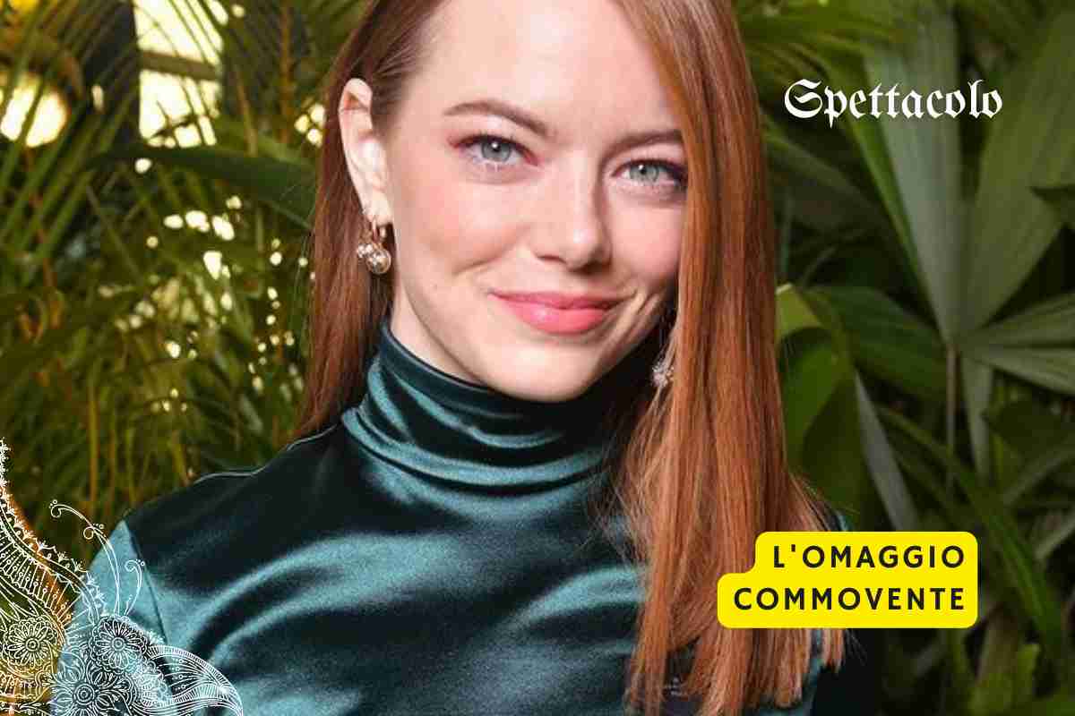 Emma Stone omaggio alla mamma