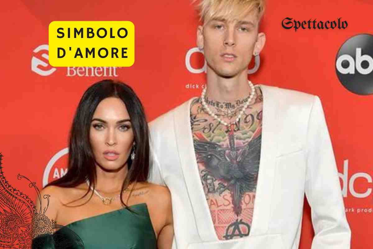 Megan Fox e Machine Gun Kelly simbolo amore