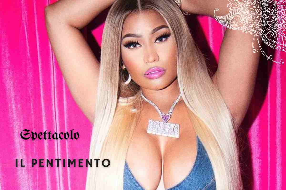 Nicki Minaj pentimento