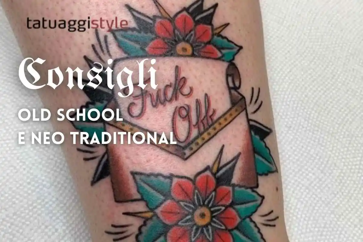 Tatuaggi new school old school