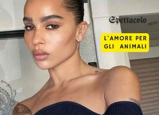 Zoe Kravitz body art