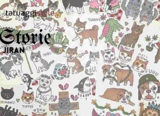 tatuaggi cartoon animali